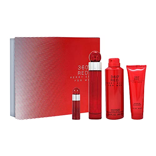 Set de Regalo para Hombre Perry Ellis Fragrances 360 Red de 4 Piezas - imagen 1