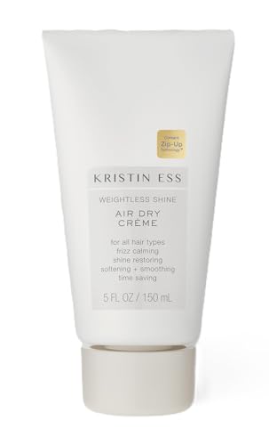 Crema Air Dry Weightless Shine de Kristin Ess para Definición de Rizos, Alisado y Preparación para Secado - Control de Frizz - Sujeción Ligera - - imagen 2