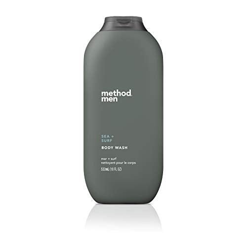 Gel de Ducha Method Men, Sea + Surf, Libre de Parabenos y Ftalatos, 18 fl oz (Paquete de 1) - imagen 2