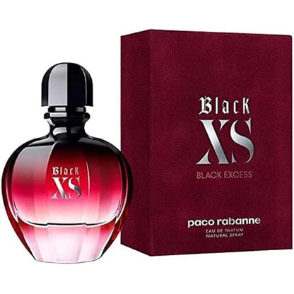 Paco Rabanne Black Xs Fragancia para Mujeres - Floral, Amaderada, Almizcle - Notas de Arándano, Violeta Negra y Vainilla - EDP Spray 2.7 Oz - imagen 4