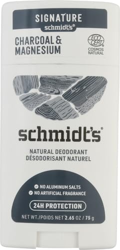 Desodorante Vegano Schmidt's Sin Aluminio Carbón y Magnesio con Protección contra Olores de 24 Horas, Natural y Cruelty-Free, 2.65 oz - imagen 3