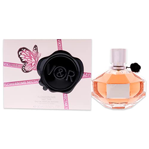 Viktor&Rolf - Flowerbomb Nectar Eau de Parfum - Women's Perfume - Floral, Spicy & Warm - With Notes of Gunpowder & Vanilla - 3 Fl Oz - imagen 4