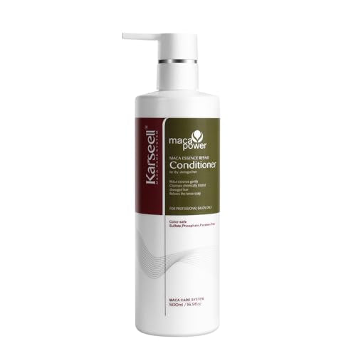 Karseell Acondicionador Restaurador Profundo con Aceite de Argán para Cabello Seco y Dañado 500ml 16.9 Oz - imagen 1