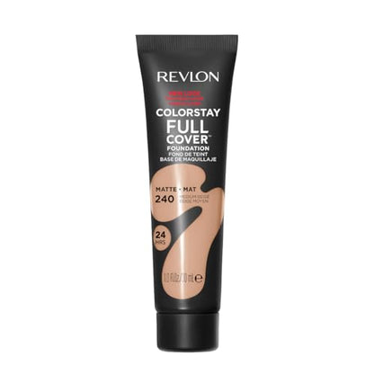 Base Líquida Revlon ColorStay para Piel Normal y Seca, Cobertura Completa de Larga Duración, Acabado Mate, Libre de Aceite, Beige Medio, 1.0 Fl Oz - imagen 4