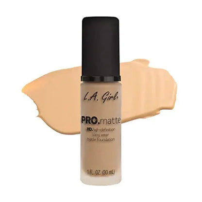 Base de Maquillaje L.A. Girl PRO.Matte, Color Bisque GLM672 - imagen 3