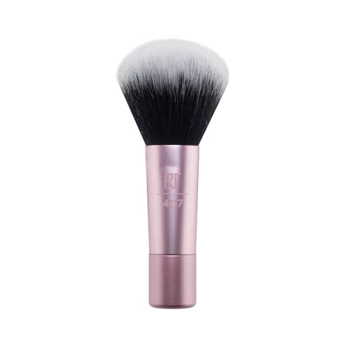 Brocha de Maquillaje Mini Multitask Real Techniques, Para Rubor, Bronceador y Polvo, Brocha Facial con Cerda Sintética, Tamaño de Viaje, Vegana y - imagen 2