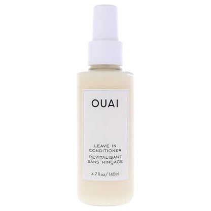 Acondicionador Sin Enjuague OUAI y Protector Térmico para Cabello - Prepara el Cabello para Estilizar o Como Spray Desenredante para Combatir Frizz y - imagen 4