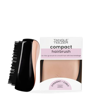 Tangle Teezer Compact styler detangling hairbrush, rose gold black, 1 Gram - imagen 2