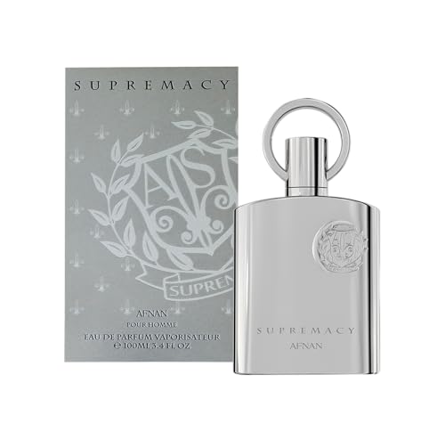 Afnan Supremacy Silver Eau de Parfum para Hombres, 3.4 Fl. Oz - imagen 1