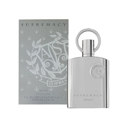 Afnan Supremacy Silver Eau de Parfum para Hombres, 3.4 Fl. Oz - imagen 2