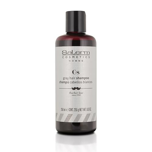 SALERM - Champú para Cabello Blanco para Hombres - 250 ml - Elimina Tonos Amarillos - Hidratante y Nutritivo - Cuidado Específico para Cabello - imagen 3