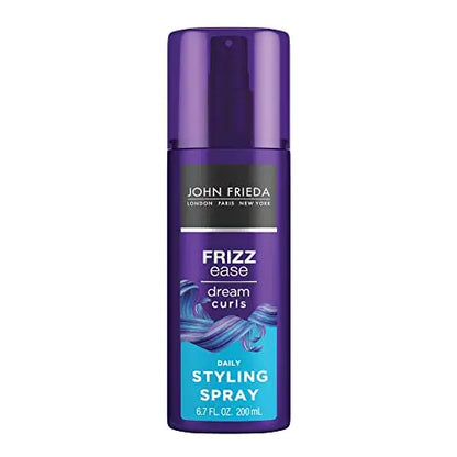 Spray para Estilo Diario John Frieda Frizz Ease Dream Curls para Cabello Rizado, Fórmula Enriquecida con Magnesio, 6.7 Oz - imagen 1