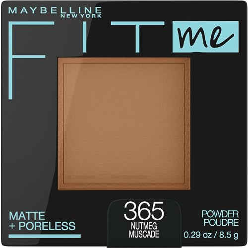 Polvo Compacto Maybelline Fit Me Matte + Poreless para Maquillaje y Fijación, Nutmeg, 1 Unidad - imagen 2