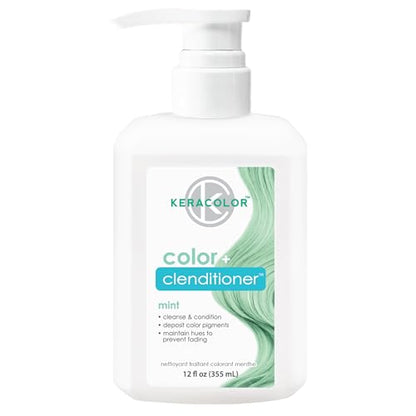 Keracolor Clenditioner MINT Tinte para Cabello - Acondicionador Depositor de Color Semipermanente, Libre de Crueldad, 12 Fl. Oz. - imagen 2