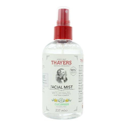 Tónico Facial en Spray Thayers Sin Alcohol con Aloe Vera y Pepino, Hidratante y Calmante, Para Todo Tipo de Piel, 8 oz - imagen 3