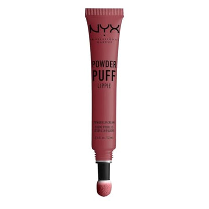 NYX PROFESSIONAL MAKEUP Lip Cream en Polvo Puff Lippie, Pintalabios Líquido - Squad Goals (Rosa Té) - imagen 1
