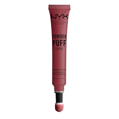 NYX PROFESSIONAL MAKEUP Lip Cream en Polvo Puff Lippie, Pintalabios Líquido - Squad Goals (Rosa Té) - imagen 3