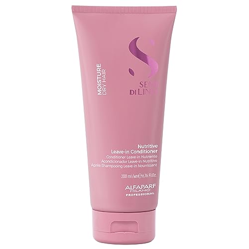 Acondicionador sin enjuague ALFAPARF MILANO Semi Di Lino Moisture Nutritive para cabello seco - Profesional, libre de sulfatos, parabenos y parafina - imagen 3