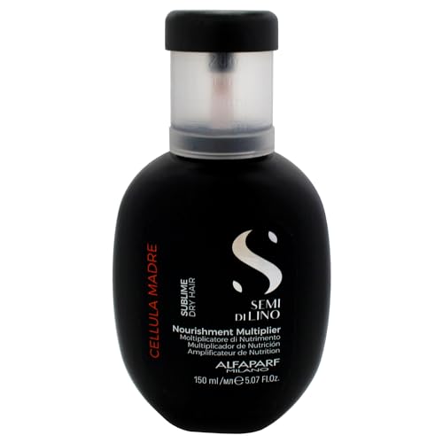 ALFAPARF MILANO Semi di Lino Sublime Cellula Madre Multiplicador Nutritivo para Cabello Seco - Nutre sin Aplastar - Protege Color - Aporta Brillo - imagen 1