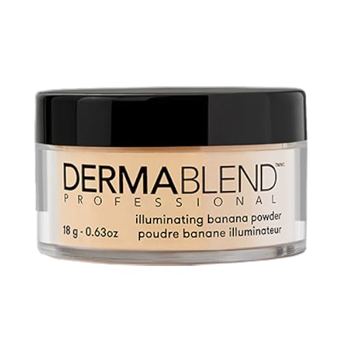 Polvo Suelto Dermablend Iluminador Banana, Maquillaje para Fijación y Acabado Luminoso de Larga Duración, hasta 16 horas, 0.63 oz. - imagen 4