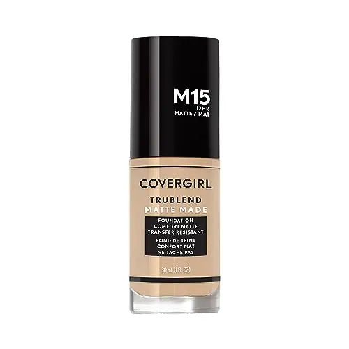 CUBRE GIRL Base Líquida TruBlend Matte Made, Beige Buff, 1 Fl Oz (Paquete de 1) - imagen 4