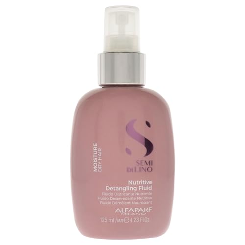 Alfaparf Milano Semi Di Lino Moisture Acondicionador Sin Enjuague para Desenredar - Spray Profesional para Cabello Seco - Seguro para Cabello Teñido - imagen 2