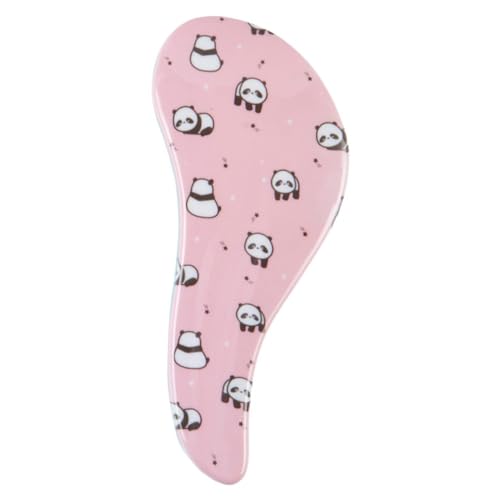 Cepillo Desenredante CALA Panda Emojis, Ergonomía de Palma, para Cabello Húmedo o Seco, Minimiza Quiebre y Daño en la Cutícula, Aporta Brillo, Todos - imagen 4