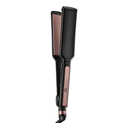 Plancha para el cabello Infiniti PRO CONAIR de cerámica rosa dorado, 1 3/4 pulgadas con placas extra largas y flotantes, tecnología de calor - imagen 1