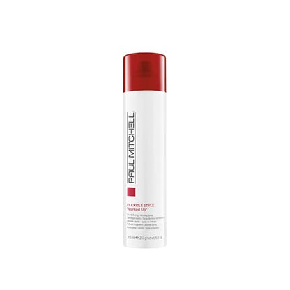 Laca para el cabello Paul Mitchell Worked Up, Control de estática, Memoria + Sujeción flexible, Para todo tipo de cabello, 9.4 oz - imagen 3