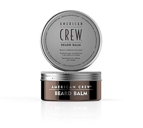 Bálsamo para Barba American Crew, Acondicionador y Estilizador, Aceite de Almendra Dulce y Manteca de Karité, 2.3 Fl Oz - imagen 1