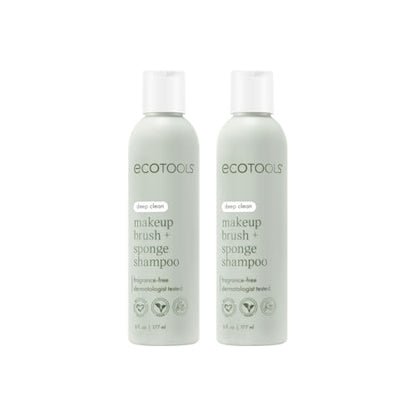Champú para Brochas y Esponjas EcoTools - Limpiador Sin Fragancia para Brochas, Esponjas y Puffs, Sin Químicos Dañinos, Vegano y Libre de Crueldad, 6 - imagen 1