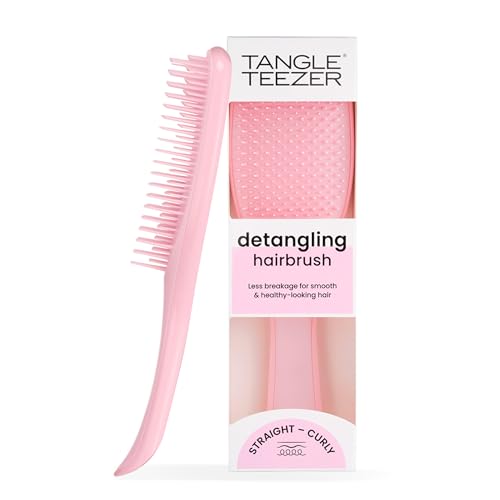 Cepillo Desenredante Tangle Teezer Ultimate para Cabello Húmedo y Seco, Elimina Nudos y Reduce Quiebre para Cabello Lacio a Ondulado, Rosa Millennial - imagen 1