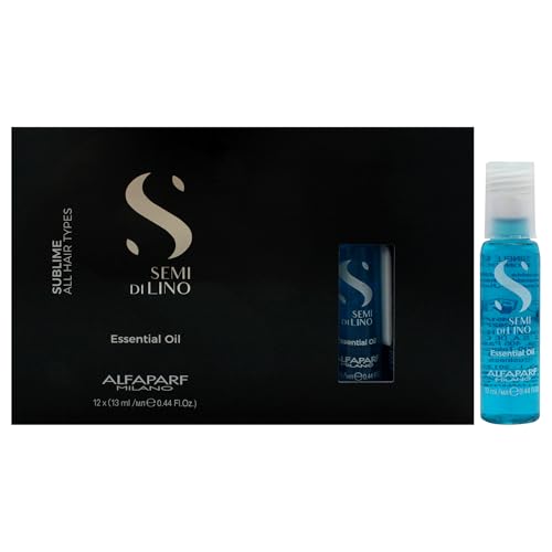 ALFAPARF MILANO Semi Di Lino Aceite Esencial para el Cabello Tratamiento Brillo Instantáneo y Gloss, Protege, Suaviza y Revitaliza el Cabello, 5.28 - imagen 2
