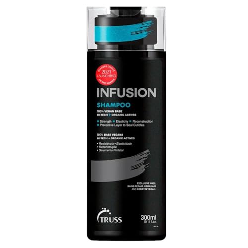 Champú TRUSS Infusion - Champú Limpiador para Reparación de Cabello Seco, Hidratación y Protección - Fórmula 100% Vegana, Segura para Cabello Teñido - imagen 1
