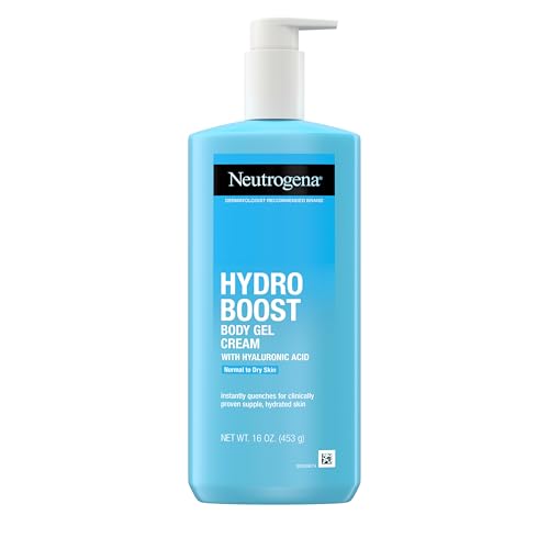 Neutrogena Hydro Boost Crema Gel Hidratante para el Cuerpo, Loción Corporal con Ácido Hialurónico para Piel Normal a Seca, 16 OZ - imagen 1