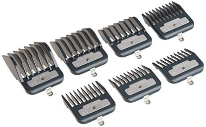 Juego de Protectores de Cortadora Andis Master Series – 7 Peines de Sujeción con Clips Metálicos, Guías de Corte Profesionales - imagen 4