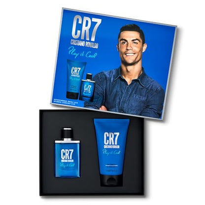 Cristiano Ronaldo CR7 Play It Cool, Set de Regalo para Hombre de Gel de Ducha y EDT - 2 Piezas - Fragancia Aromática Fougere - imagen 2