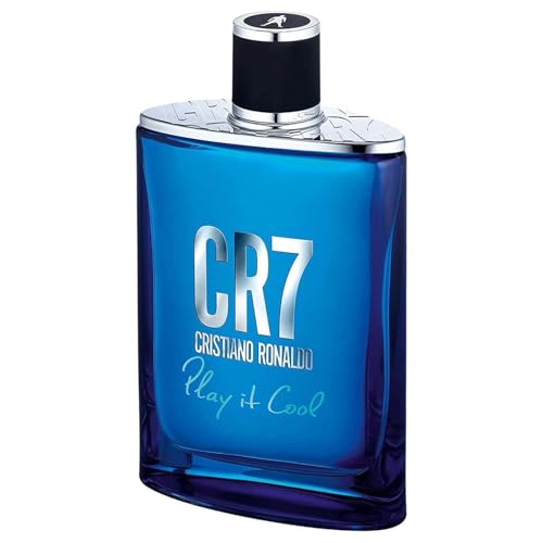 CR7 Play It Cool Cristiano Ronaldo - Eau de Toilette para Hombre - Fragancia con Mandarina, Bergamota, Lavanda y Almizcle - 3.4 oz - imagen 3