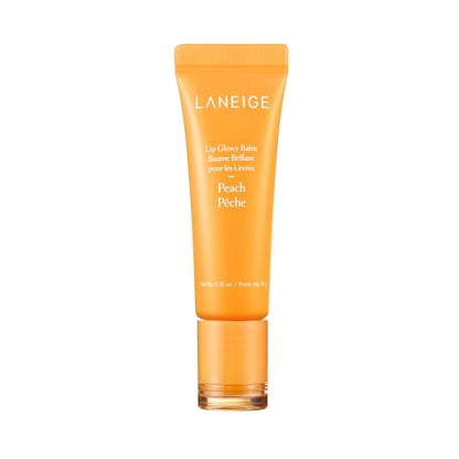 Bálsamo Labial LANEIGE Lip Glowy, Durazno: Hidratante Labial Tinte Transparente con Manteca de Karité para Brillo Hidratante y Labios Suaves - imagen 4