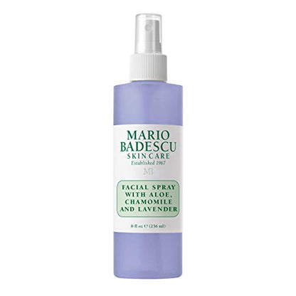 Spray Facial Mario Badescu con Aloe, Manzanilla y Lavanda para Todo Tipo de Piel | Bruma Hidratante que Restaura el Equilibrio y Brillo | 8 FL OZ - imagen 4