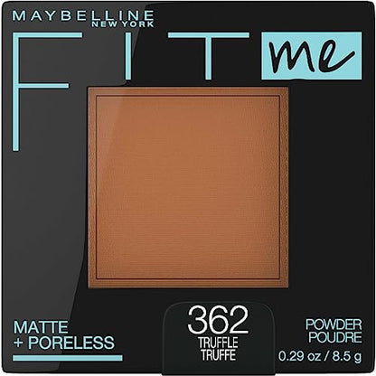 Polvo Compacto Maybelline Fit Me Matte + Poreless para Maquillaje y Fijación, Truffle, 1 Unidad - imagen 2