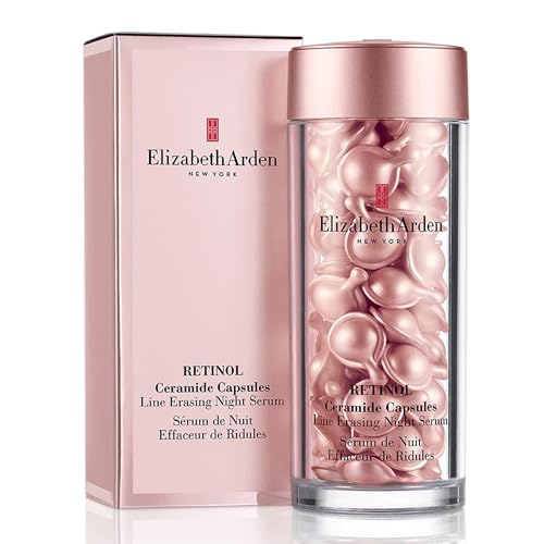 Cápsulas de Retinol y Ceramida Elizabeth Arden, Suero Nocturno Antienvejecimiento para Líneas Finas y Arrugas, 60 piezas, 0.95 fl oz, Para Todo Tipo - imagen 1