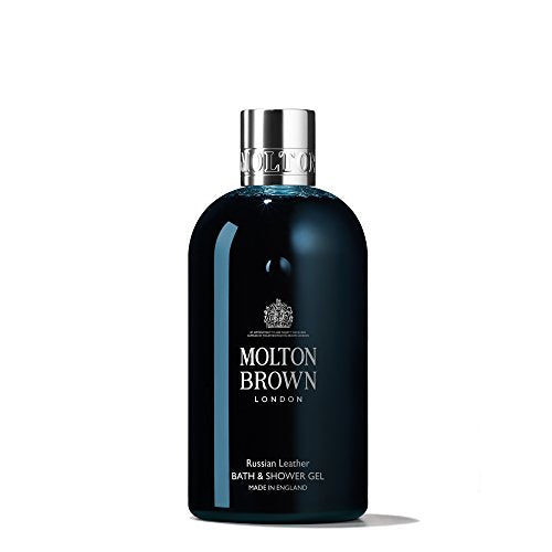 Gel de Baño y Ducha Molton Brown Russian Leather, 10 Fl Oz (Paquete de 1) - imagen 1