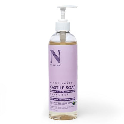 Jabón Líquido de Castilla Dr. Natural - Gel de Ducha, Champú y Limpiador Facial Multiusos - Jabón Hidratante para Piel, Cabello, Mascotas y Hogar - - imagen 4