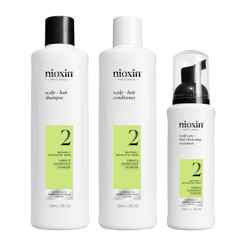 Sistema 2 Nioxin para el Cuero Cabelludo y el Cabello | Para Cabello Natural con Adelgazamiento Progresivo | Aumenta la Densidad Capilar con - imagen 4