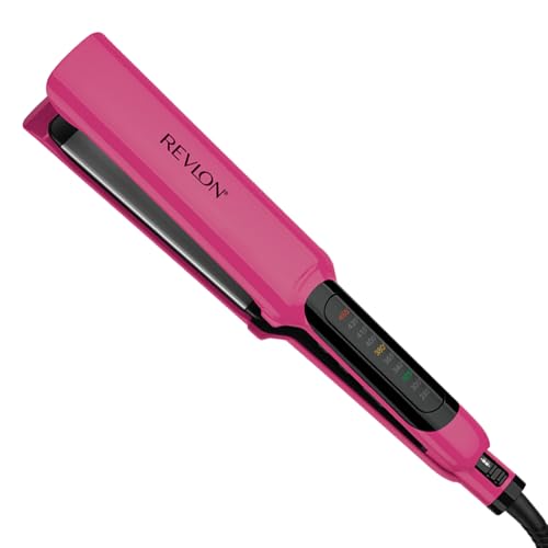 Plancha de Pelo REVLON Smooth Brilliance Cerámica Extra Larga, 1-1/2 pulgadas - imagen 1
