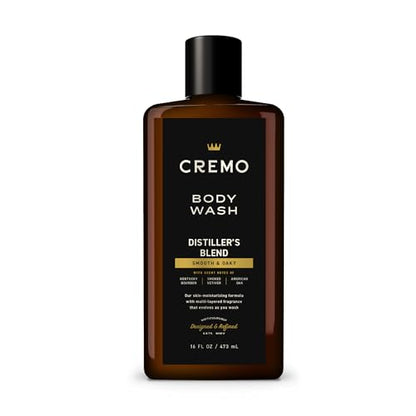 Cremo Gel de Ducha para Hombre, Mezcla Elevada con Notas de Bourbon de Kentucky, Vetiver Ahumado y Roble Americano, 16 Fl Oz - imagen 3