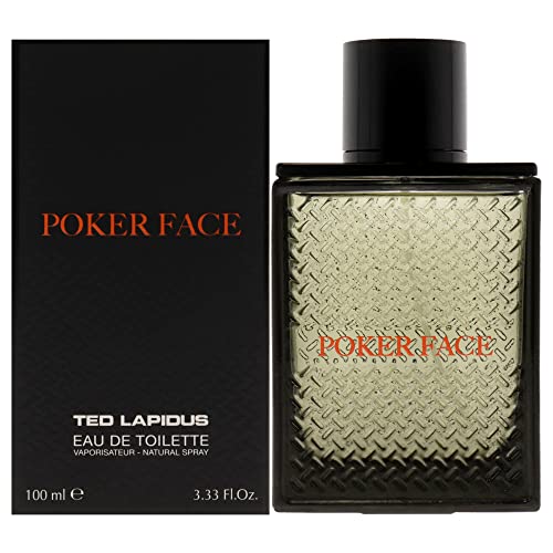 Ted Lapidus Poker Face Eau de Toilette Spray para Hombre 3.4 oz - imagen 2