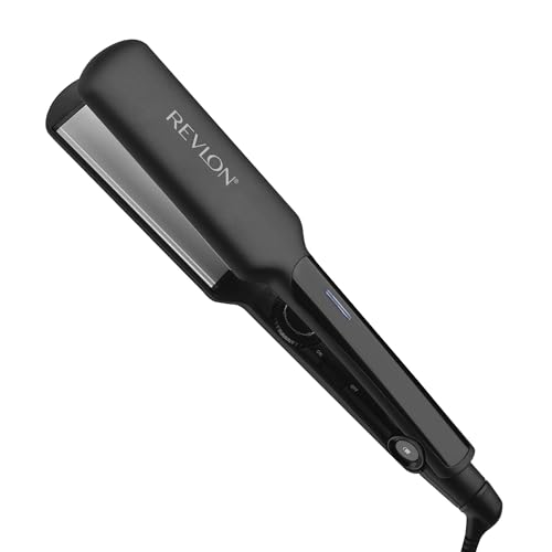 Plancha de Pelo REVLON de Cerámica de 2 - Alisador de Cabello de Calentamiento Rápido, Resultados Suaves y Rápidos, Ideal para Viajes (Negro) - imagen 3