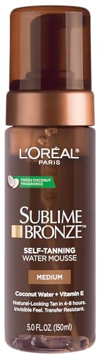 Mousse Autobronceadora L'Oreal Paris Sublime Bronze, Bronceado Natural sin Rayas, 5 fl. oz - imagen 3